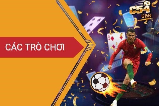 Các trò chơi đa dạng, nổi bật, thu hút người chơi